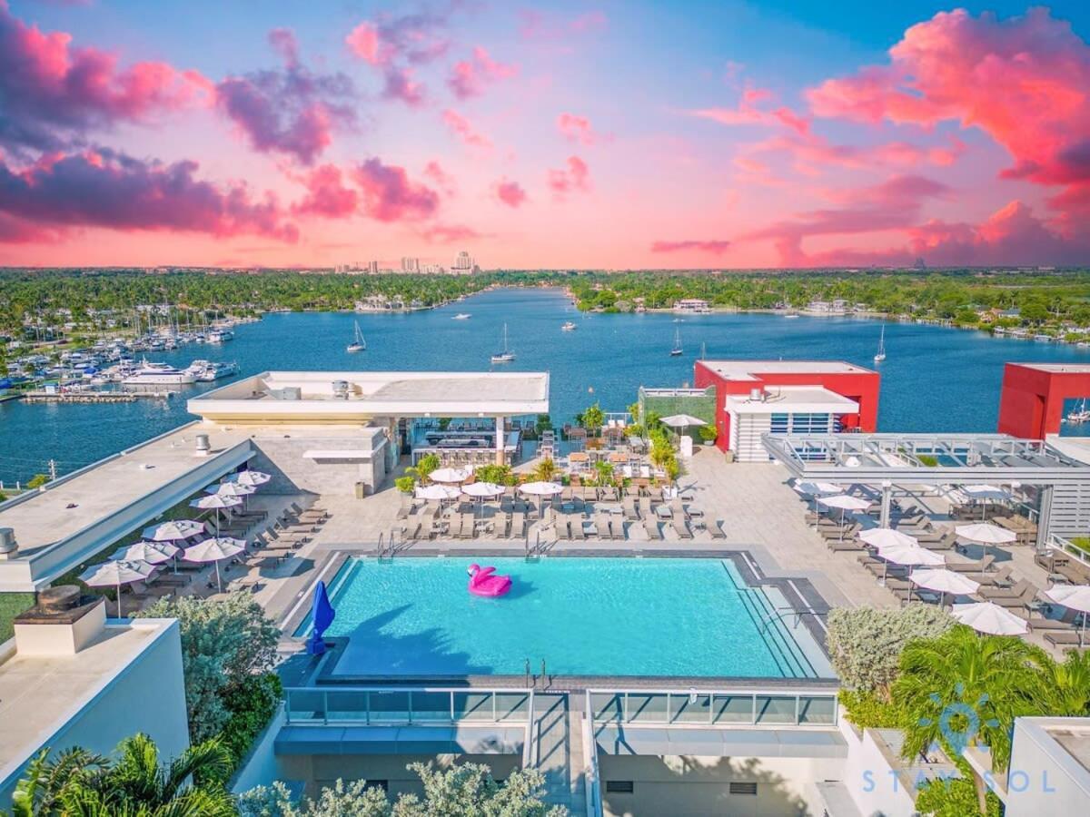 Rooftop Pool - Balcony - Hollywood Beach Broad - Walk Екстериор снимка